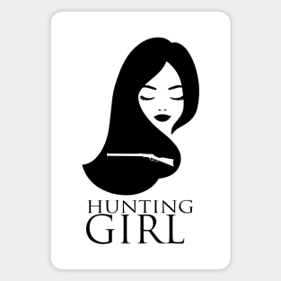 Hunting Girl Magnet